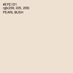 #EFE1D1 - Pearl Bush Color Image